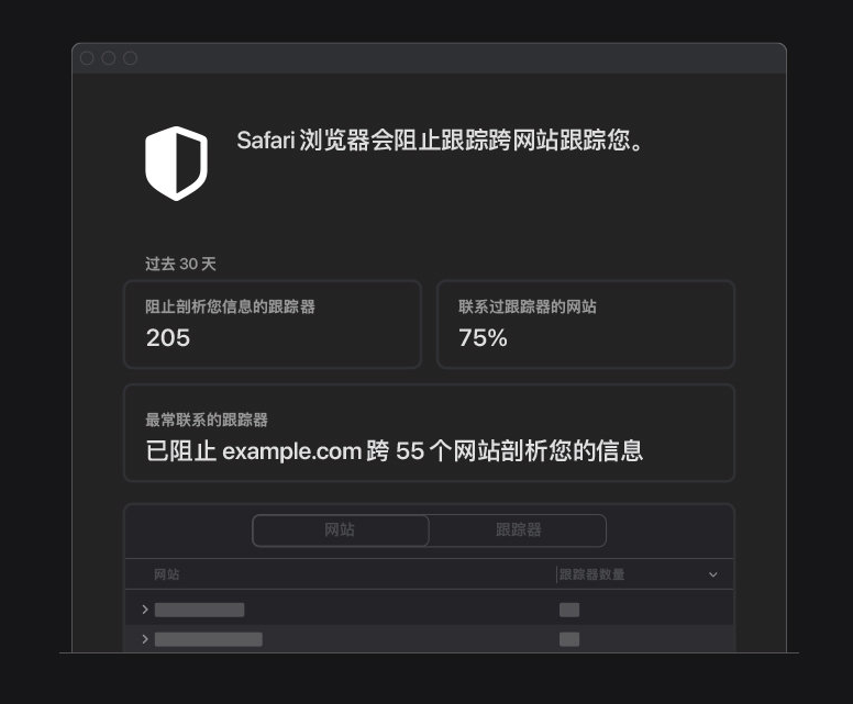 琼结苹果手机维修分享如何在 Safari 浏览器中查看和打开隐私报告 